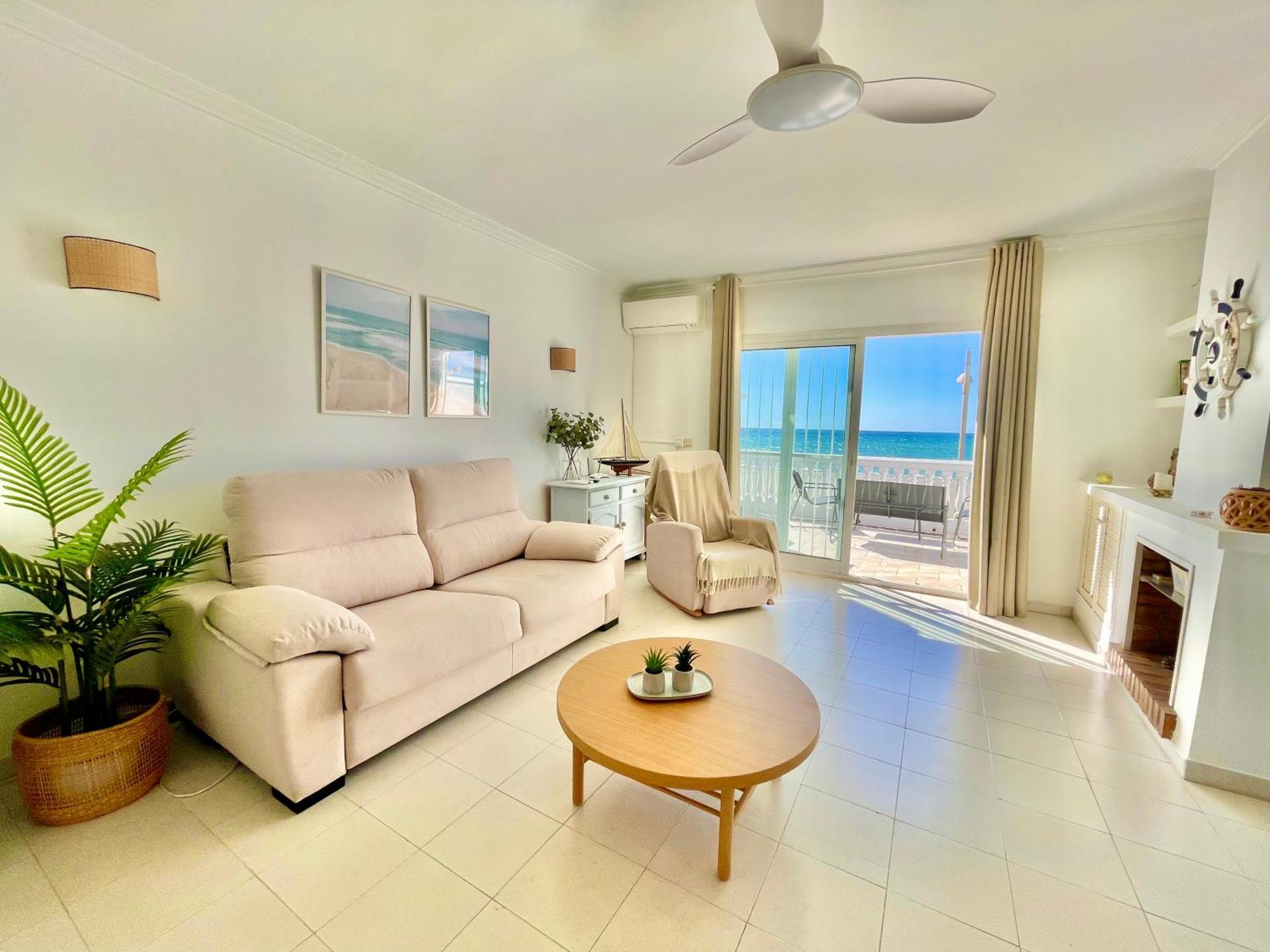 Apartamento Frontal Al Mar - Torrox Costa Eksteriør billede